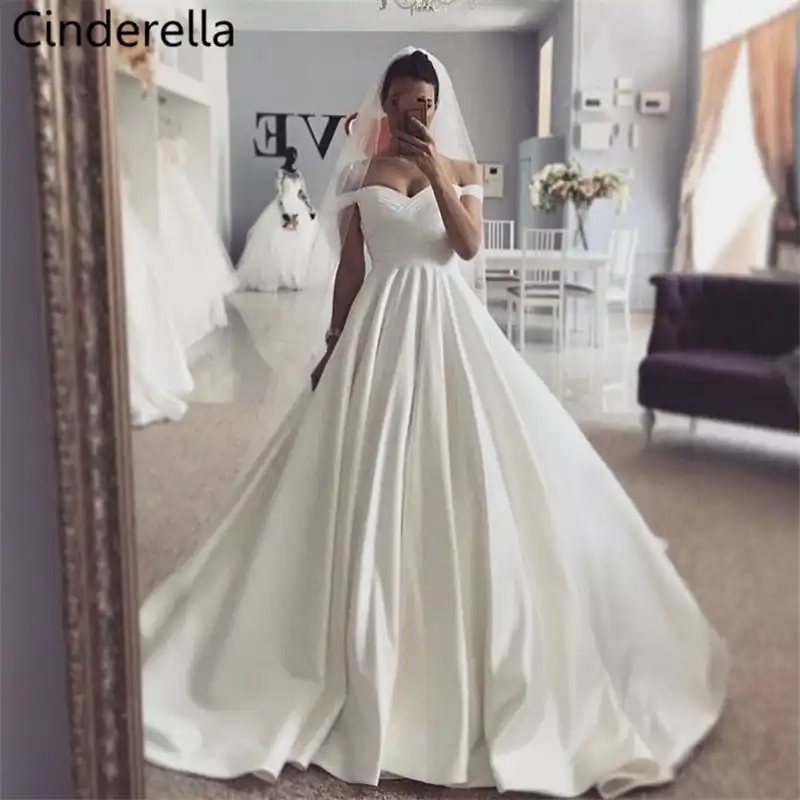 wedding gown cinderella style