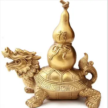 SUIRONG---2017 804+++Bronze Gourd Dragon Turtle Decoration Office Lucky Lu returned
SUIRONG---2017 804+++Bronze Gourd Dragon Turtle Decoration Office Lucky Lu returned