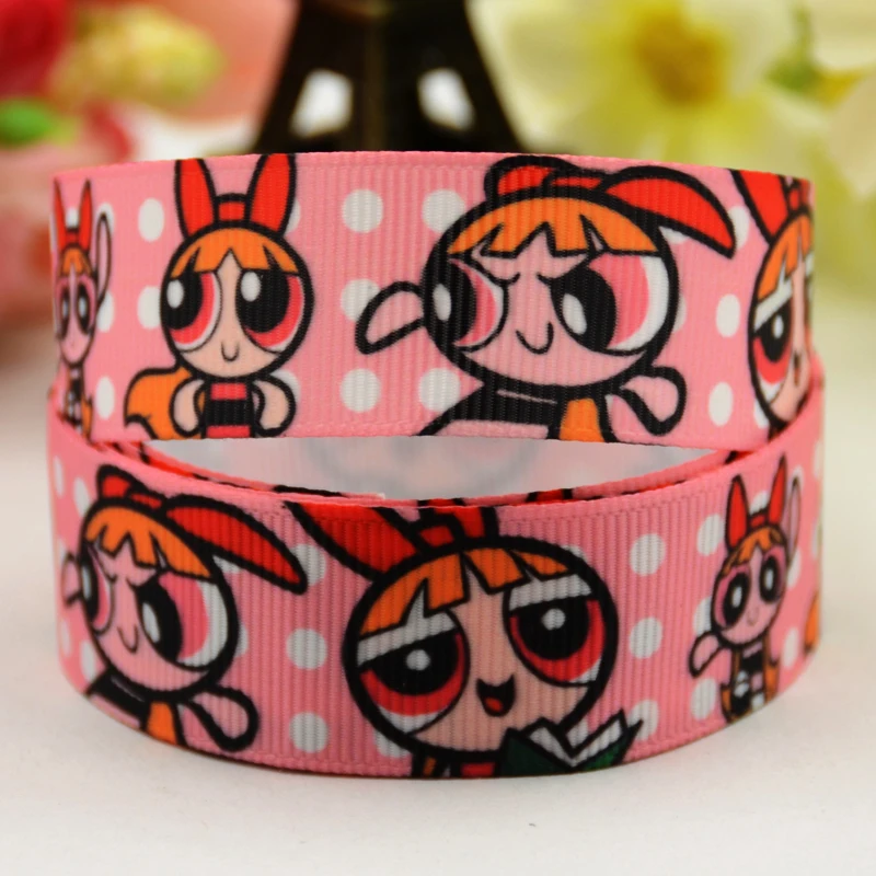7/8'' (22mm) Powerpuff Girls Cartoon Character printed Grosgrain Ribbon party decoration satin ribbons X-01140 OEM 10 Yards
7/8'' (22mm) Powerpuff Girls Cartoon Character printed Grosgrain Ribbon party decoration satin ribbons X-01140 OEM 10 Yards