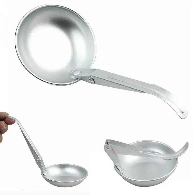 Outdoor Tableware Foldable Soup Ladle for Camping Abrasion-resistant Aluminum Alloy Folding Spoon Portable Cooking Utensils
Outdoor Tableware Foldable Soup Ladle for Camping Abrasion-resistant Aluminum Alloy Folding Spoon Portable Cooking Utensils