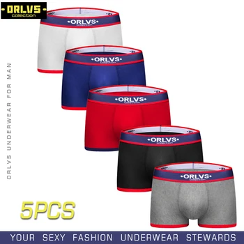 ORLVS 5PC/LOT Men Underwear Brand Men Boxer Breathable Boxer shorts Underpants Cotton Male Panties Pouch Sexy Cueca Men Boxer
ORLVS 5PC/LOT Men Underwear Brand Men Boxer Breathable Boxer shorts Underpants Cotton Male Panties Pouch Sexy Cueca Men Boxer
