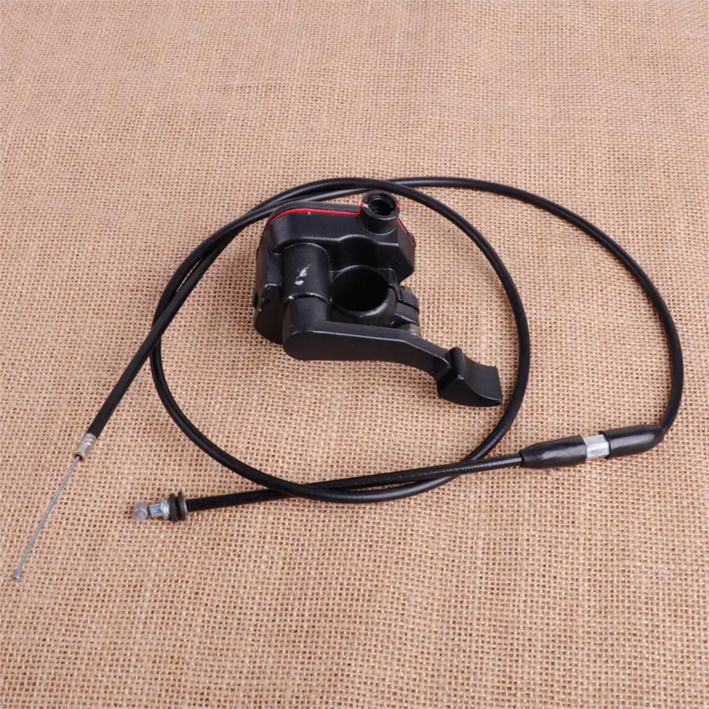 CITALL Thumb Accelerator Lever Controller Throttle Wire Cable Assembly for Chinese ATV 50CC 110CC 150CC 7/8inch (22mm) Handlebar
CITALL Thumb Accelerator Lever Controller Throttle Wire Cable Assembly for Chinese ATV 50CC 110CC 150CC 7/8inch (22mm) Handlebar