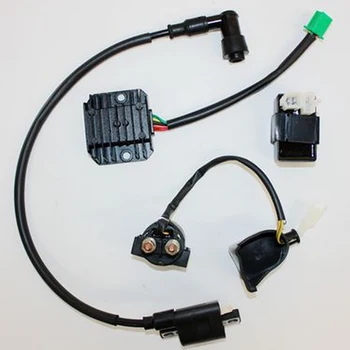 Car Ignition Coil 2 PIN Starter Relay Solenoid 4+2 PIN CDI Unit 4 PIN Voltage Regulator GY6 Solenoid Cdi Coil Regulator 50-250cc 
Car Ignition Coil 2 PIN Starter Relay Solenoid 4+2 PIN CDI Unit 4 PIN Voltage Regulator GY6 Solenoid Cdi Coil Regulator 50-250cc