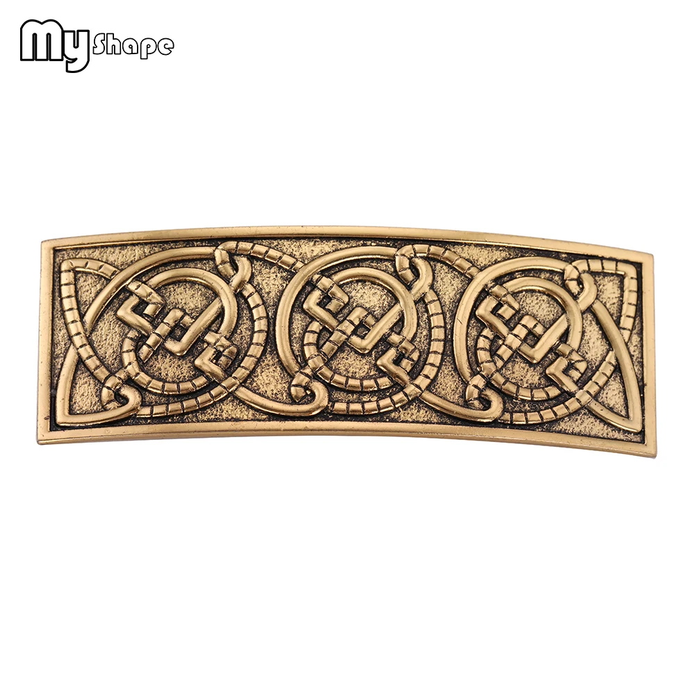 My Shape Viking Weave Hair Clips Irish Knot Hairwear Vintage Hairpins Women's Jewelry Zinc Alloy Silver Gold Hair Accessories
My Shape Viking Weave Hair Clips Irish Knot Hairwear Vintage Hairpins Women's Jewelry Zinc Alloy Silver Gold Hair Accessories