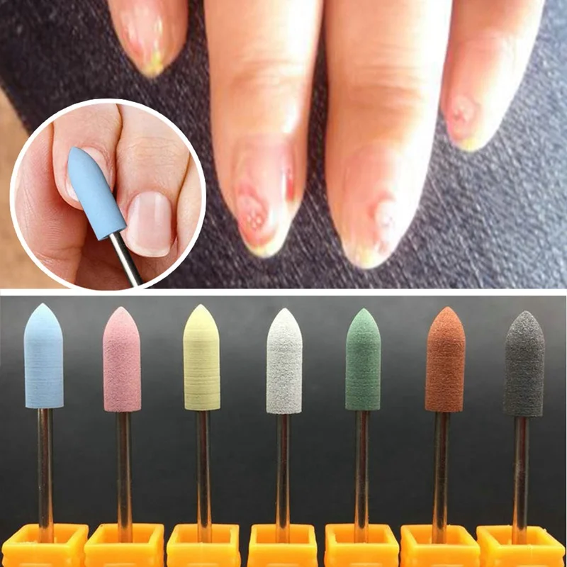 1PC Long Bullet Head Nail Drill Rubber Silicon Material Bits Nail Buffer Machine For Manicure Nail Art Accessories
1PC Long Bullet Head Nail Drill Rubber Silicon Material Bits Nail Buffer Machine For Manicure Nail Art Accessories