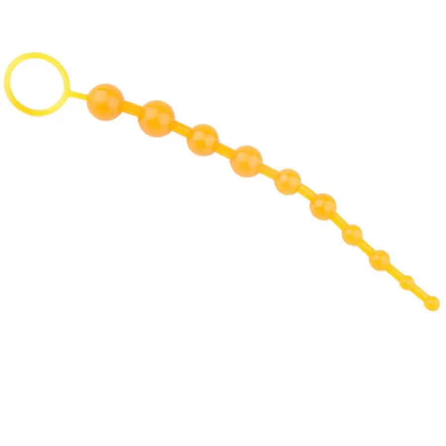 Анальные бусы Heart Handle купить со скидкой в секс шопе  Анальные стимуляторы  Шарики, цепочки, елочки