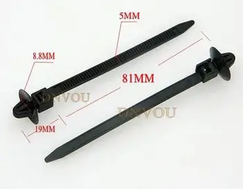 50PCS 8*81MM Car tie harness fixing aircraft buckle belt buckle fixed tied with nylon cable ties
50PCS 8*81MM Car tie harness fixing aircraft buckle belt buckle fixed tied with nylon cable ties
