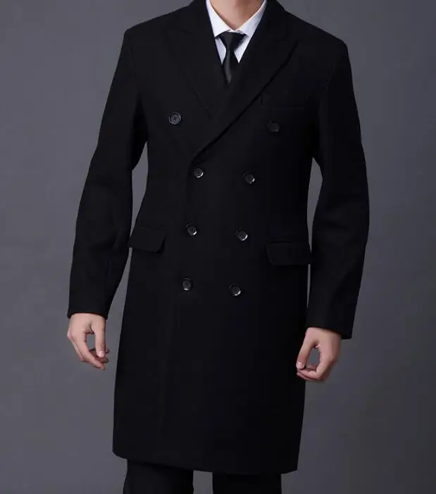 S-4XL HOT 2019 Spring Men's New Fashion Cultivate One's Morality Long paragraph lapel wool coat large size
S-4XL HOT 2019 Spring Men's New Fashion Cultivate One's Morality Long paragraph lapel wool coat large size