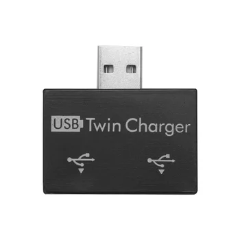 2 Hub Ports Twin Charger Splitter Extender Practical Portable Mini ABS Adapter Professional for Phone Tablet USB Hub Fashion
2 Hub Ports Twin Charger Splitter Extender Practical Portable Mini ABS Adapter Professional for Phone Tablet USB Hub Fashion
