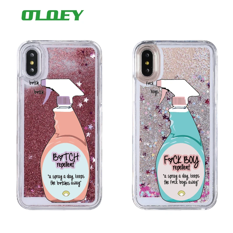Sexy Repellent Spray FBoys Bitch Away Heart Quicksand Glitter Liquid Hard Case For iPhone 7 7Plus 6 6S 6Plus 8 8Plus X XS Max
Sexy Repellent Spray FBoys Bitch Away Heart Quicksand Glitter Liquid Hard Case For iPhone 7 7Plus 6 6S 6Plus 8 8Plus X XS Max