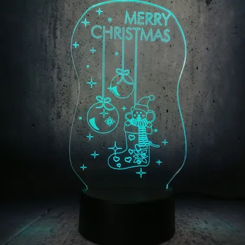 MERRY CHRISTMAS ball sock 3D USB LED Lamp Color Change Desk Table RGB Night Light touch Base Kid Baby Sleep illusion effect lava
MERRY CHRISTMAS ball sock 3D USB LED Lamp Color Change Desk Table RGB Night Light touch Base Kid Baby Sleep illusion effect lava