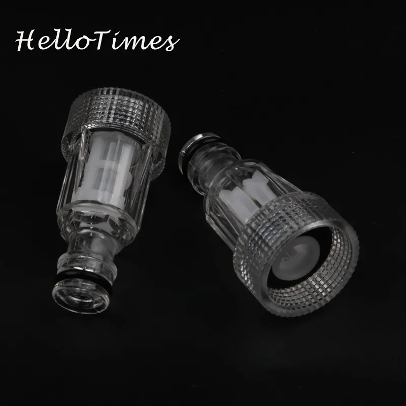 1pc transparent 3/4" Female thread quick connector with filter washing machine faucet Joint garden irrigation fittings
1pc transparent 3/4" Female thread quick connector with filter washing machine faucet Joint garden irrigation fittings