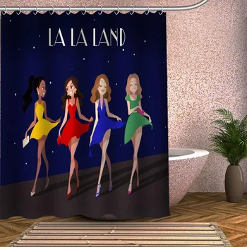 La La Land Shower Curtain Eco-friendly Modern Fabric polyester Custom Bath Curtains Home Decor Curtains
La La Land Shower Curtain Eco-friendly Modern Fabric polyester Custom Bath Curtains Home Decor Curtains