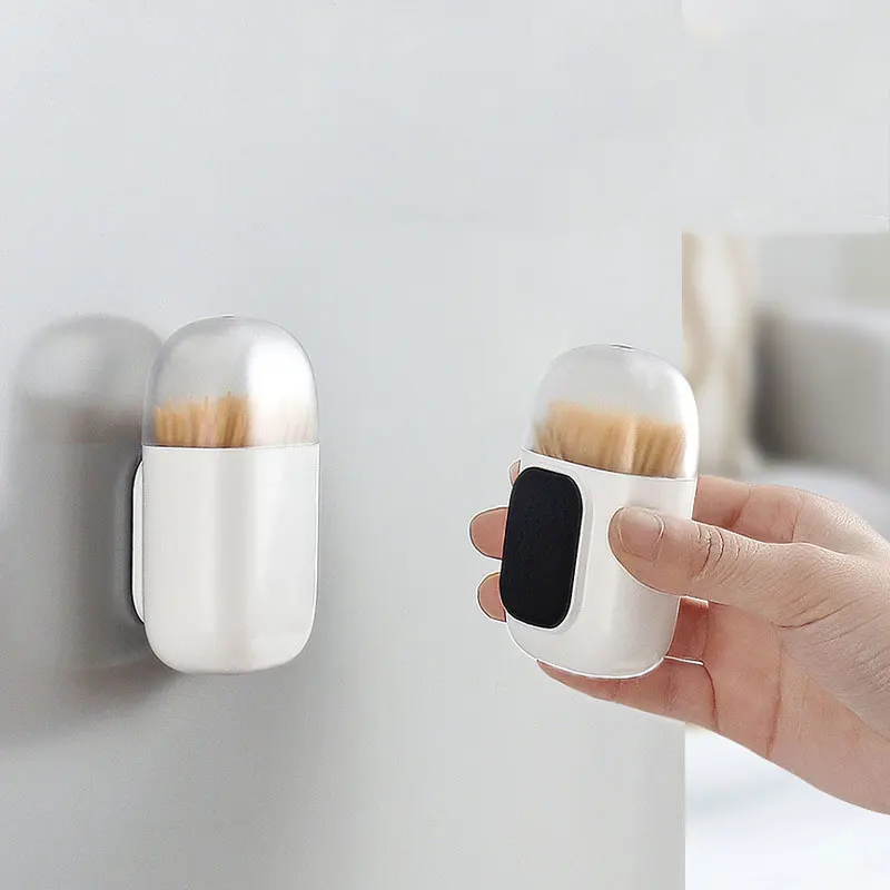 Simple magnetic toothpick box home living room toothpick bucket travel portable storage toothpick holders
Simple magnetic toothpick box home living room toothpick bucket travel portable storage toothpick holders