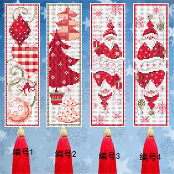 014 DIY Craft Stich Cross Stitch Bookmark Christmas Plastic Fabric Needlework Embroidery Crafts Counted Cross-Stitching Kit 
014 DIY Craft Stich Cross Stitch Bookmark Christmas Plastic Fabric Needlework Embroidery Crafts Counted Cross-Stitching Kit
