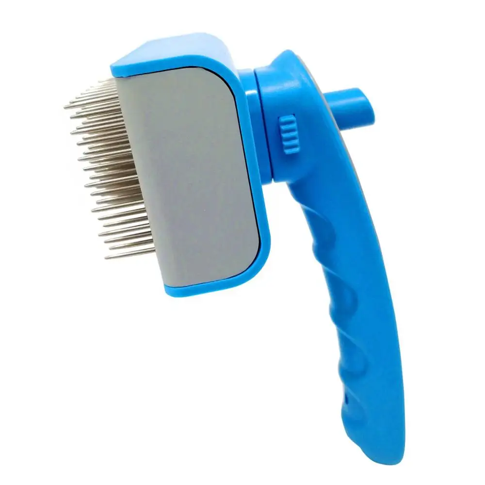 Pet brush for long or short hair dogs and cats - perfect for grooming and removing loose inner coatings PB-003
Pet brush for long or short hair dogs and cats - perfect for grooming and removing loose inner coatings PB-003