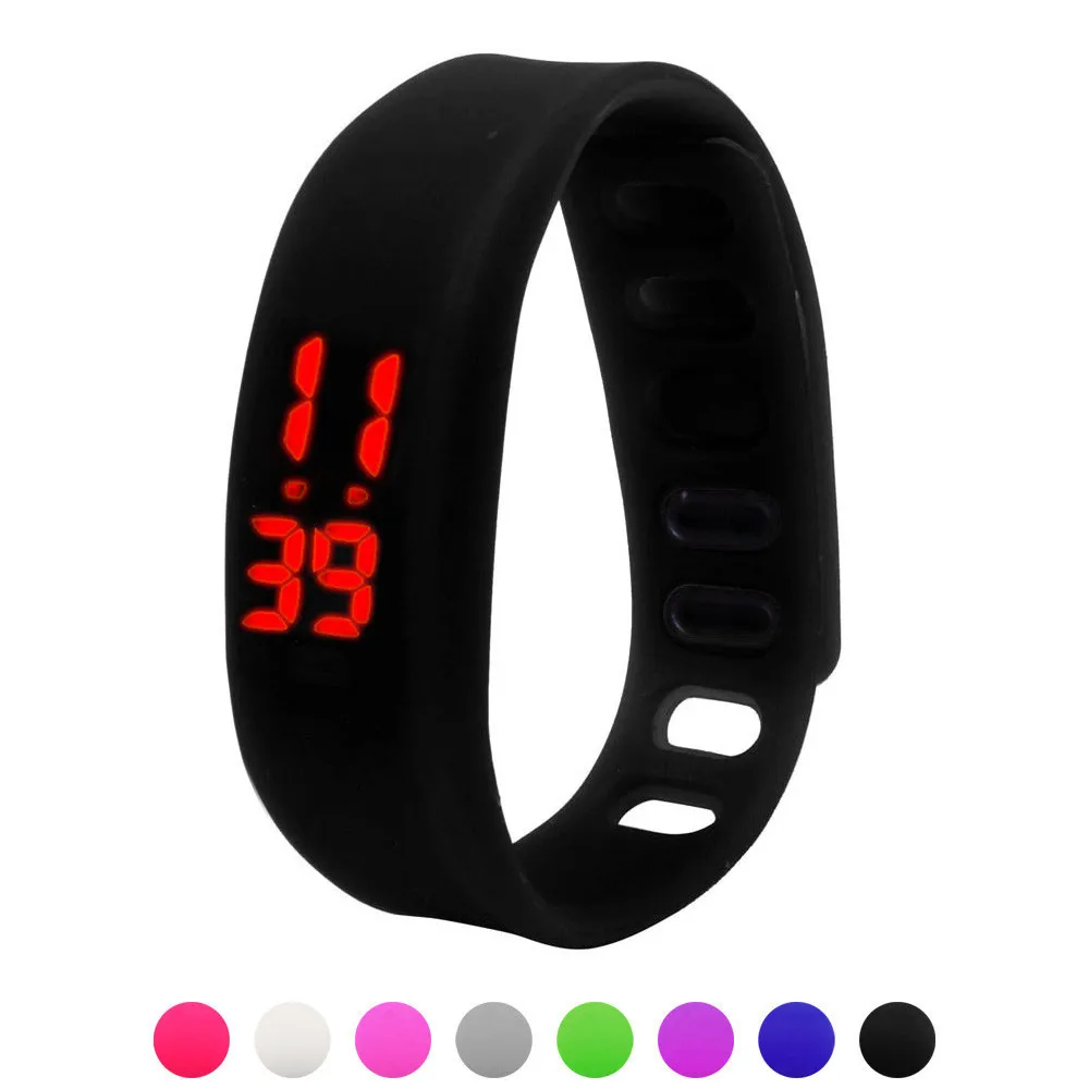Rubber LCD Digital Watches Women Men Fashion Pedometer Calorie Counter Date Clock Watch Womens Bracelet LCD Wrist Watches 533
Rubber LCD Digital Watches Women Men Fashion Pedometer Calorie Counter Date Clock Watch Womens Bracelet LCD Wrist Watches 533