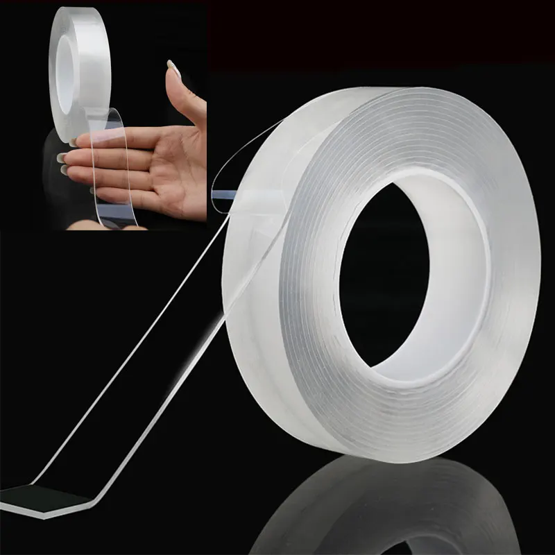 Net red section nano strength million times no trace tape transparent waterproof high temperature double-sided adhesive
Net red section nano strength million times no trace tape transparent waterproof high temperature double-sided adhesive