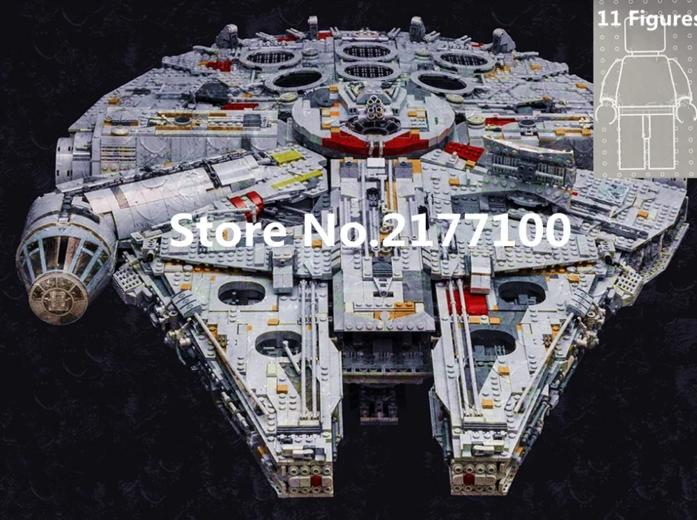 New Star series The UCS Millennium Falcon Model Building Blocks set Compatible legoingly 75192 classic Toys for children
New Star series The UCS Millennium Falcon Model Building Blocks set Compatible legoingly 75192 classic Toys for children