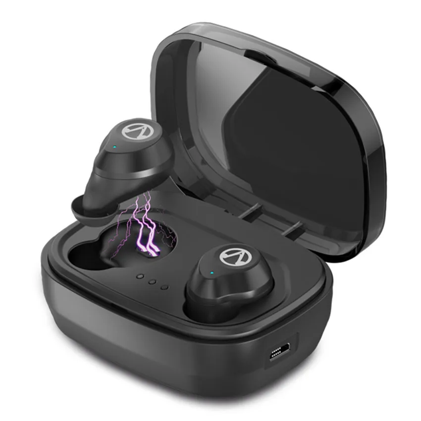 Askmeer TWS Bluetooth 5 0 гарнитура с сенсорным управлением настоящие беспроводные