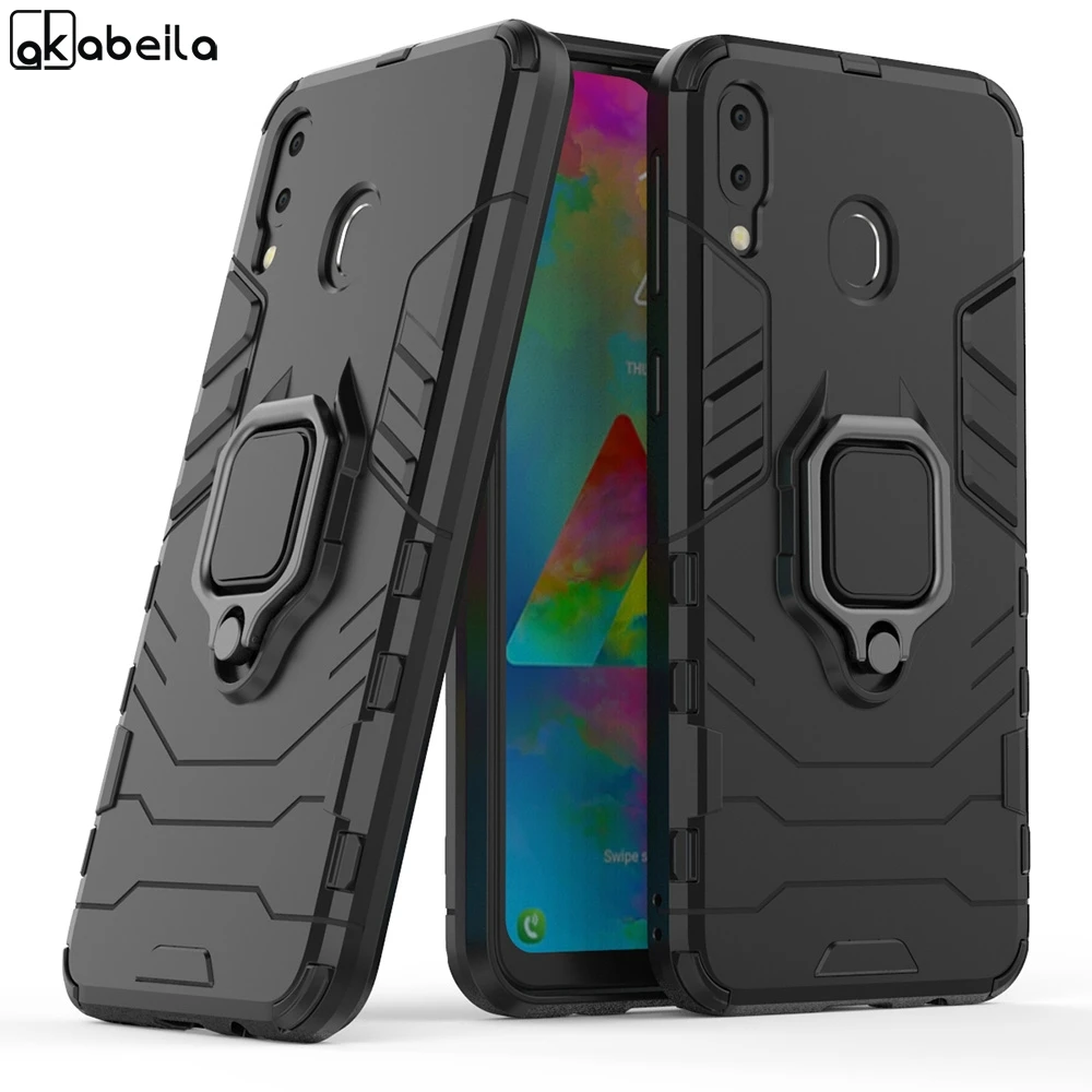 Shockproof Armor Case For Samsung Galaxy A50 A30 Stand Holder Car Ring Phone Cover for Samsung Galaxy M20 M30 S10 Lite s10e Bags
Shockproof Armor Case For Samsung Galaxy A50 A30 Stand Holder Car Ring Phone Cover for Samsung Galaxy M20 M30 S10 Lite s10e Bags