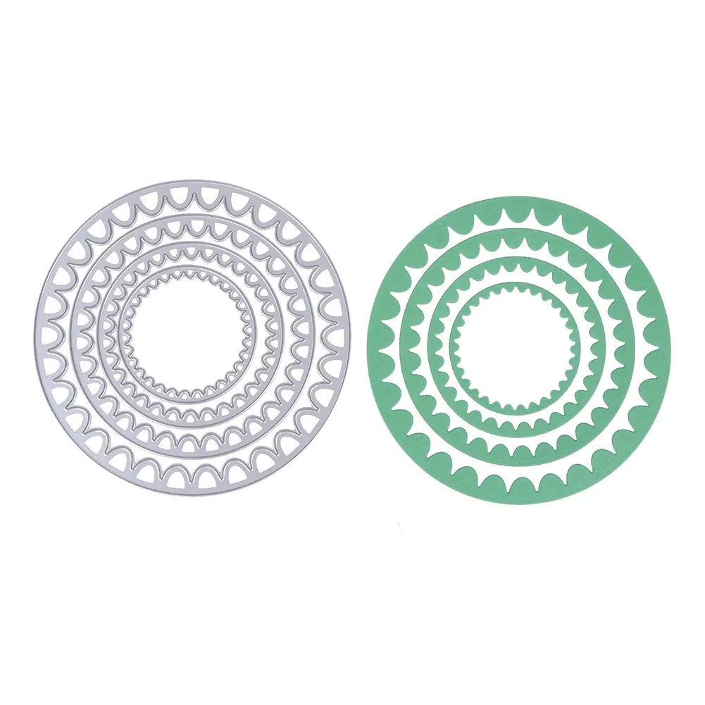 4pcs New Design Round Circle Metal Cutting Dies Scrapbooking Album Decoration Craft Die Cutting Embossing Supplies
4pcs New Design Round Circle Metal Cutting Dies Scrapbooking Album Decoration Craft Die Cutting Embossing Supplies