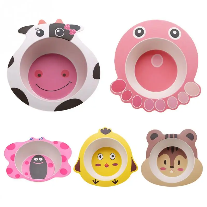Eco-friendly Bamboo Fiber Cartoon Children Tableware Cute Cartoon Animal Baby Feeding Food Bowl Infant Eating Food Bowl Plate
Eco-friendly Bamboo Fiber Cartoon Children Tableware Cute Cartoon Animal Baby Feeding Food Bowl Infant Eating Food Bowl Plate