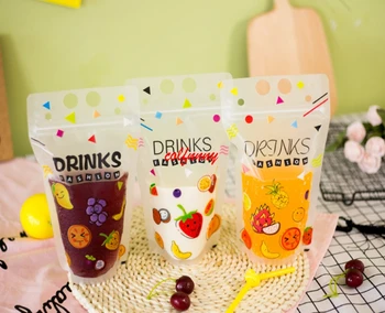 Transparent Self-sealed Plastic Beverage Bag DIY Drink Container Drinking Bag Fruit Juice Food Storage party Drink bag F051405
Transparent Self-sealed Plastic Beverage Bag DIY Drink Container Drinking Bag Fruit Juice Food Storage party Drink bag F051405