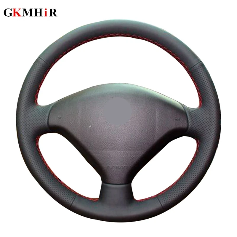 DIY Black Steering Wheel Cover Artificial Leather Car Steering Wheel Cover for Peugeot 307
DIY Black Steering Wheel Cover Artificial Leather Car Steering Wheel Cover for Peugeot 307