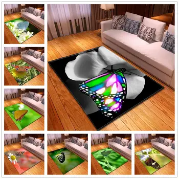 Creative Butterfly 3D Printed Carpets for Living Room Bedroom Area Rugs Soft Flannel Hallway Large Size Mats Parlor Decor Carpet
Creative Butterfly 3D Printed Carpets for Living Room Bedroom Area Rugs Soft Flannel Hallway Large Size Mats Parlor Decor Carpet