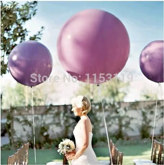 Free Shipping 10pcs/lot Wholesale 10 Colors 36 Inch Big Balloon Helium Inflable Latex Balloons Birthday Party Decoration | Игрушки и