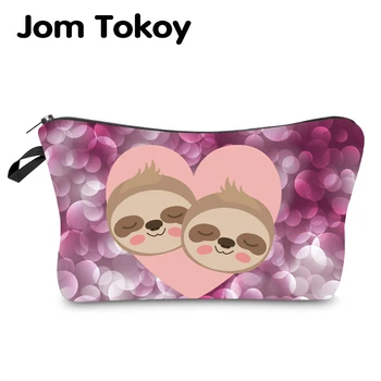 Jom Tokoy Water Resistant Makeup bag Printing Sloth Cosmetic Bag Lovely Cosmetic Organizer Bag Women Multifunction Beauty Bag954
Jom Tokoy Water Resistant Makeup bag Printing Sloth Cosmetic Bag Lovely Cosmetic Organizer Bag Women Multifunction Beauty Bag954