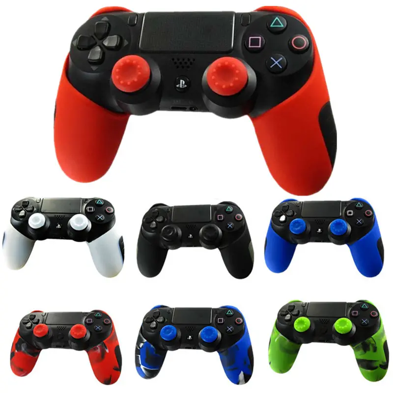 Thicken Silicone Skin Protective Rubber Cover Case joystick Grips for Playstation PS4 PS4 Slim Pro Controller Gamepad Accessory
Thicken Silicone Skin Protective Rubber Cover Case joystick Grips for Playstation PS4 PS4 Slim Pro Controller Gamepad Accessory
