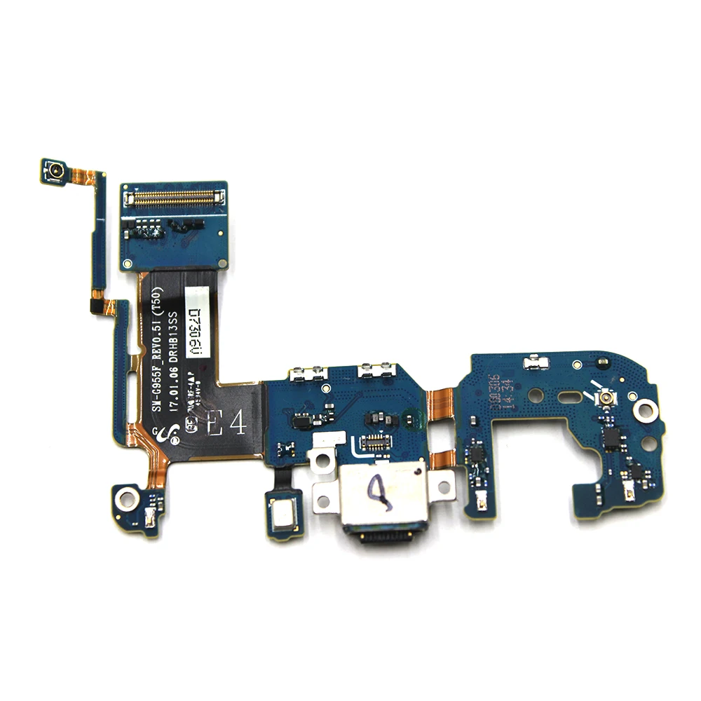 Для Samsung Galaxy S8 Plus G955F + плата зарядного порта USB гибкий кабель запасные части|Шлейфы