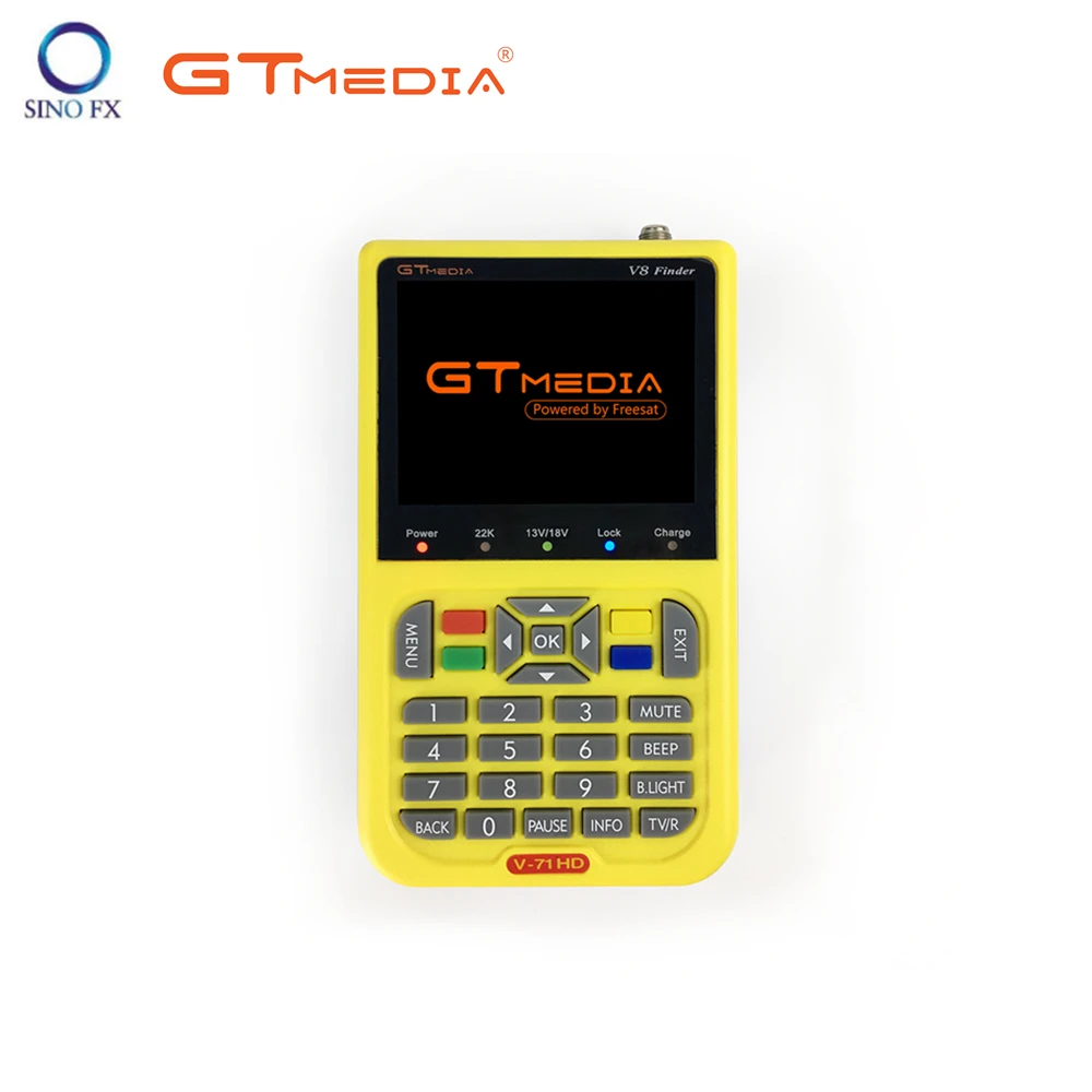 MGMEDIA V8 Finder V-73 HD DVB-S2 satellite finder MPEG2 MPEG4 Spectrum analyzer satfinder meter 3.5in LCD
MGMEDIA V8 Finder V-73 HD DVB-S2 satellite finder MPEG2 MPEG4 Spectrum analyzer satfinder meter 3.5in LCD