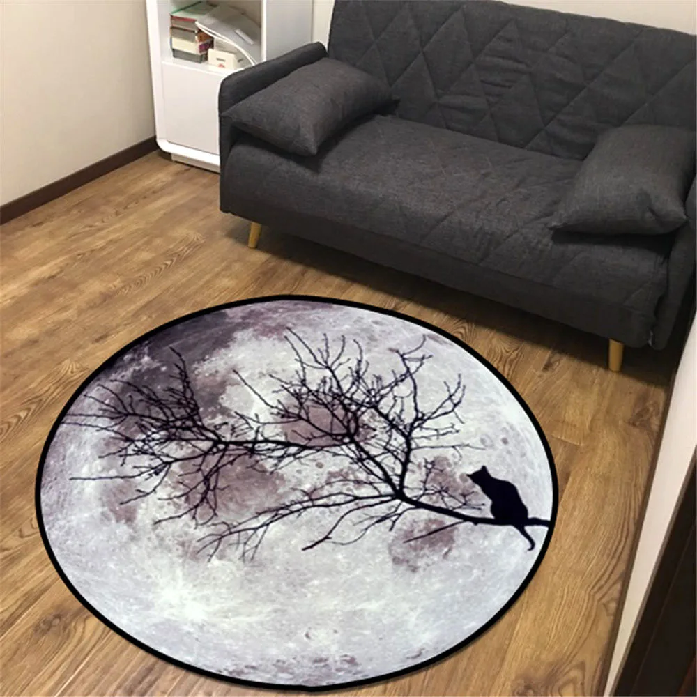 Individuality Modern Elegance European Moon Round Non-Slip Mat Rug Cushion Carpet for Bathroom Toilet Living Room Floor Home
Individuality Modern Elegance European Moon Round Non-Slip Mat Rug Cushion Carpet for Bathroom Toilet Living Room Floor Home