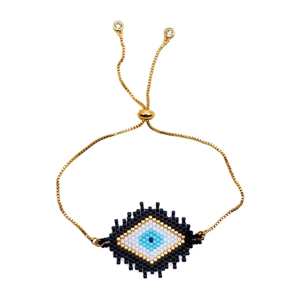 Go2boho Evil Eye Bracelet For Women 2019 Perles MIYUKI Bracelet Jewelry Bileklik Handmade Pulseras Mujer Gold Stainless Steel
Go2boho Evil Eye Bracelet For Women 2019 Perles MIYUKI Bracelet Jewelry Bileklik Handmade Pulseras Mujer Gold Stainless Steel