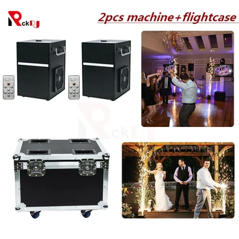 2pcs with Flightcase 750W Cold Spark 5m High Fireworks Machine DMX And Remote Control Fountain Firework For Wedding
2pcs with Flightcase 750W Cold Spark 5m High Fireworks Machine DMX And Remote Control Fountain Firework For Wedding