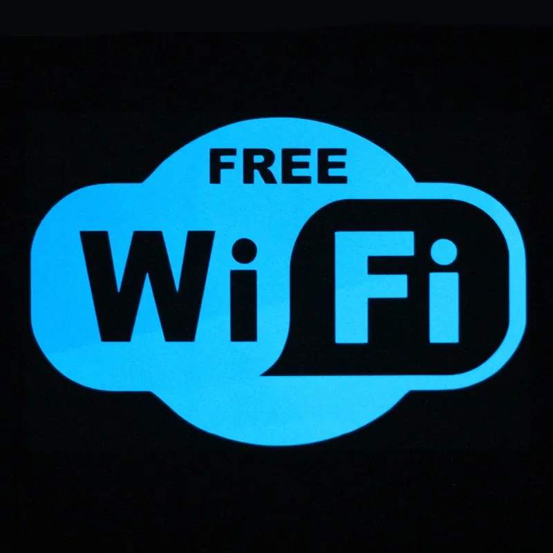 Free Wifi Inside Sign Luminous Sticker Glow in the Dark Wall Sticker Restaurant Hotel Store Shop Coffee House Window Decoration
Free Wifi Inside Sign Luminous Sticker Glow in the Dark Wall Sticker Restaurant Hotel Store Shop Coffee House Window Decoration