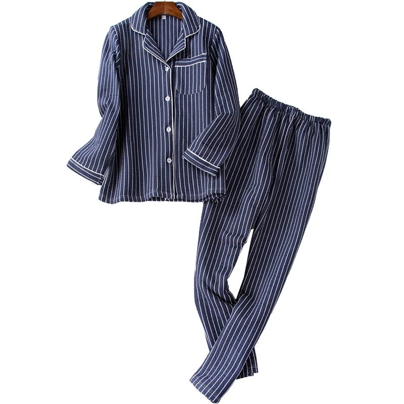 Striped Pajamas For Men Winter Cotton Home Clothes High Quality 2 Pcs Male Pyjama Set Pijama Hombre Night Wear Sleepwear Suit
Striped Pajamas For Men Winter Cotton Home Clothes High Quality 2 Pcs Male Pyjama Set Pijama Hombre Night Wear Sleepwear Suit