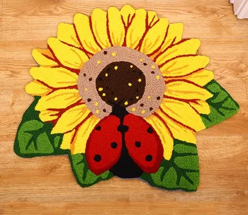 New Design Sunflower Rug Round Floor Mat for Bedroom Round Carpet for Kids Red Beetle Rug for Children Carpet Baby Rug Floor Pad
New Design Sunflower Rug Round Floor Mat for Bedroom Round Carpet for Kids Red Beetle Rug for Children Carpet Baby Rug Floor Pad