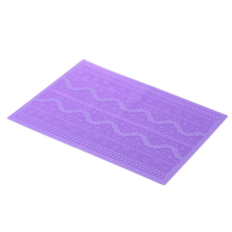 Silicone Matte Lace Cake Fondant Flower Pattern Sugar Lace Mold Wedding Cake Decoration Lace Mold Baking
Silicone Matte Lace Cake Fondant Flower Pattern Sugar Lace Mold Wedding Cake Decoration Lace Mold Baking
