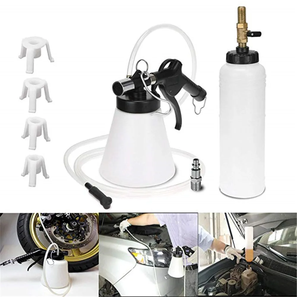 2019 Hot Sale Free Shipping 1L Pneumatic Brake Fluid Bleeder Kit Car Air Extractor Clutch Oil Bleeding Tools
2019 Hot Sale Free Shipping 1L Pneumatic Brake Fluid Bleeder Kit Car Air Extractor Clutch Oil Bleeding Tools