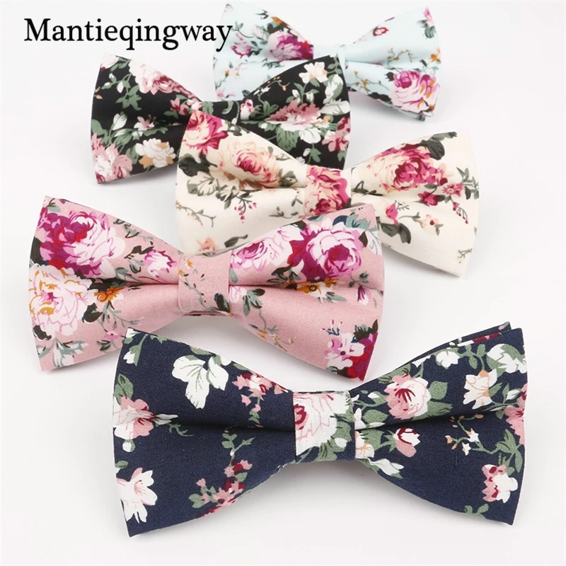 Mantieqingway Bow Ties Cotton Floral Print Bowtie for Men Suit Bow Tie Bowkont Gravata Borboleta of Vestidos Corbatas Neckwear
Mantieqingway Bow Ties Cotton Floral Print Bowtie for Men Suit Bow Tie Bowkont Gravata Borboleta of Vestidos Corbatas Neckwear