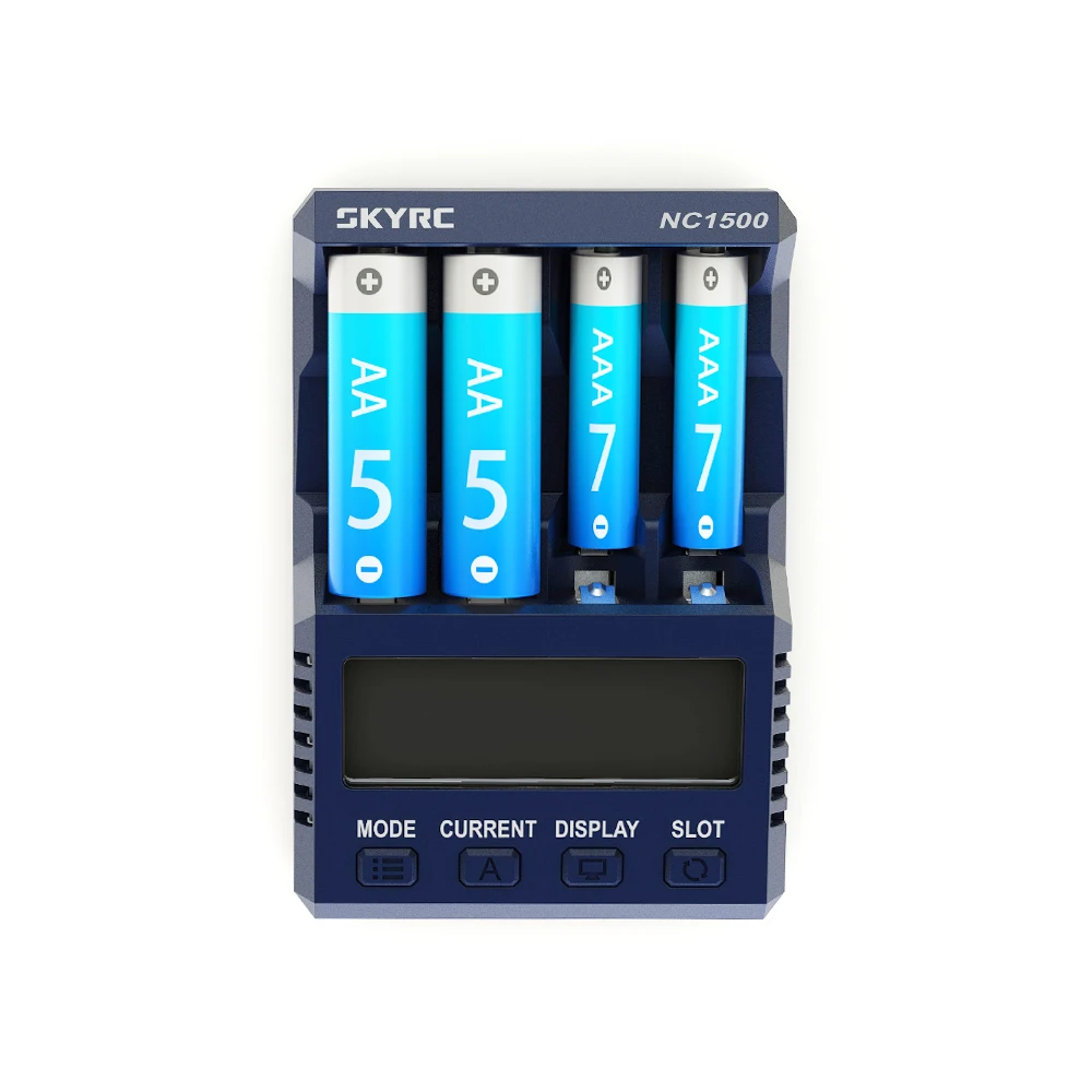 RC Spare Parts SKYRC NC1500 4-Slot Smart Battery Charger Discharger & Analyzer for AA/AAA Ni-MH Battery
RC Spare Parts SKYRC NC1500 4-Slot Smart Battery Charger Discharger & Analyzer for AA/AAA Ni-MH Battery