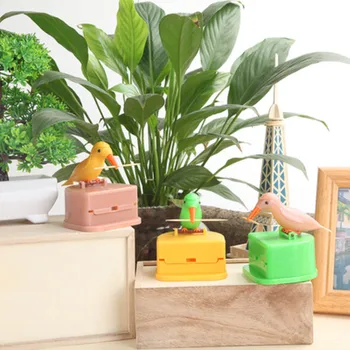 Creative Cartoon Bird Push Type Toothpick Holder Toothpick Storage Box Automatic Toothpick Dispenser Restaurant Decoration
Creative Cartoon Bird Push Type Toothpick Holder Toothpick Storage Box Automatic Toothpick Dispenser Restaurant Decoration