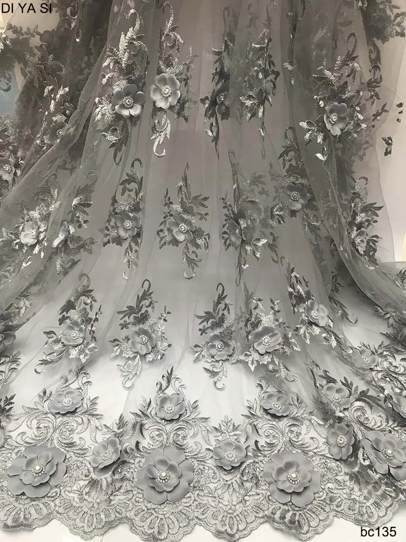 3D LACE FABRIC nigerian latest high quality African lace fabric, grey lace guipure lace fabric for fashion dress 5y BC135
3D LACE FABRIC nigerian latest high quality African lace fabric, grey lace guipure lace fabric for fashion dress 5y BC135