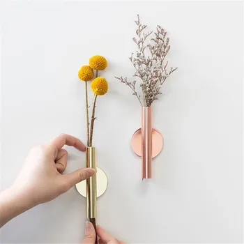 Rose Gold Wall Dried Flower Holder Nordic Creative Floral Arrangement Metal Rack Vogue Simulation Flower Golden Shelf Home Decor
Rose Gold Wall Dried Flower Holder Nordic Creative Floral Arrangement Metal Rack Vogue Simulation Flower Golden Shelf Home Decor