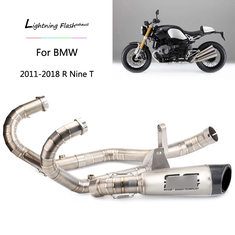 Motorcycle Exhaust System for BMW R Nine T Titanium Alloy Header Mid Tail Exhaust Pipe No DB Killer Escape Slip On 2011-2018
Motorcycle Exhaust System for BMW R Nine T Titanium Alloy Header Mid Tail Exhaust Pipe No DB Killer Escape Slip On 2011-2018