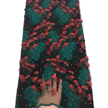 Green african lace fabric 2019 high quality lace french mesh fabric stones nigerian swiss lace fabrics for dress YD-5-19
Green african lace fabric 2019 high quality lace french mesh fabric stones nigerian swiss lace fabrics for dress YD-5-19